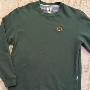 Duck Head Large cotton/poly crew sweatshirt - Green